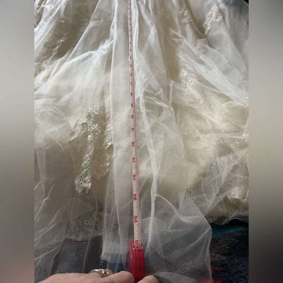 NWT BHLDN by Anthropologie Off-White Wedding Gown - Picture 14 of 15